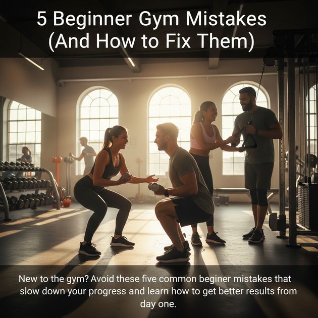 5 Beginner Gym Mistakes (And How to Fix Them)