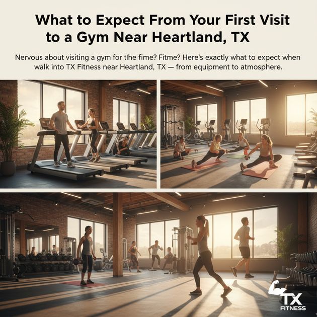 What to Expect From Your First Visit to a Gym Near Heartland, TX